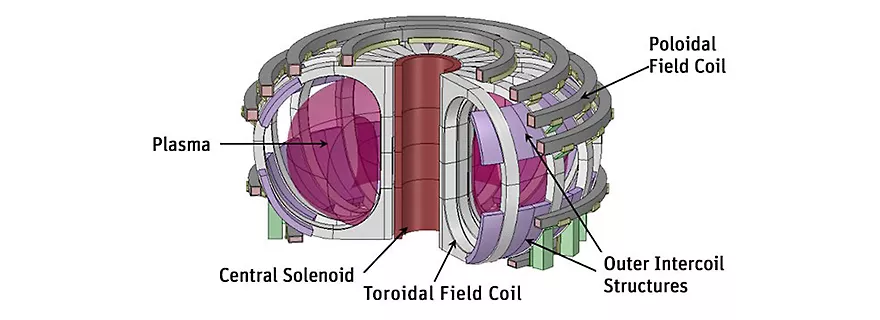 Nuclear Fusion Reactor Diagram