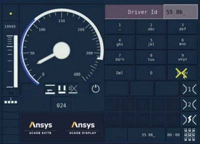 Ansys SCADE simulation of train controls