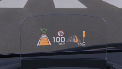 Head-up display example