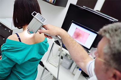 Melanoma detection exam