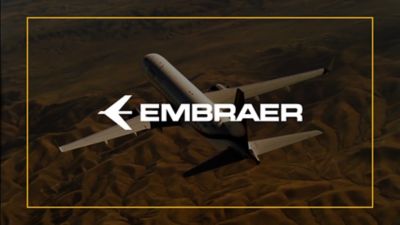 Embraer社のロゴ