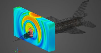 Aircraft EMC simulation