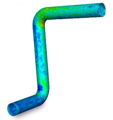 Erosion Rate Surface Contours - McLaury Erosion Model