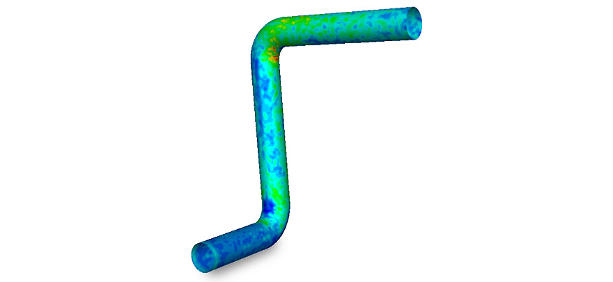 Erosion Rate Surface Contours - McLaury Erosion Model