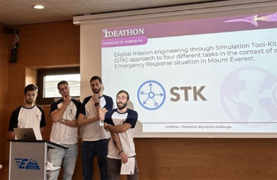 Students explain how they used STK