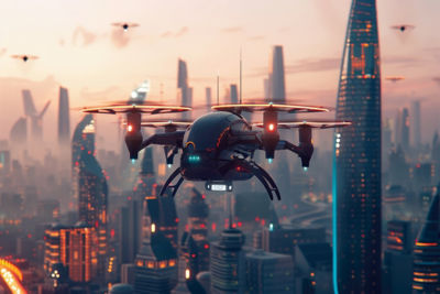 evtol in city