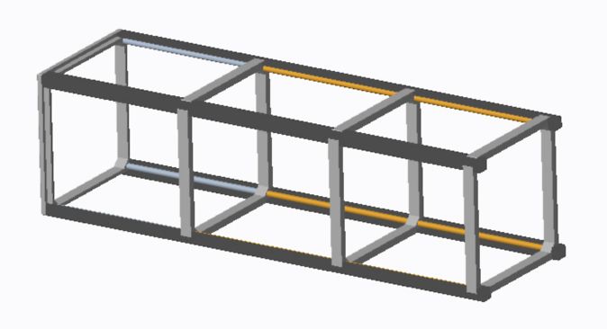 External frame Cubesat