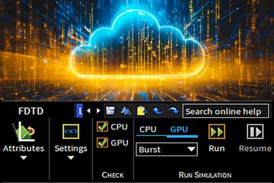 Ansys Cloud Burst Compute for Ansys Lumerical FDTD