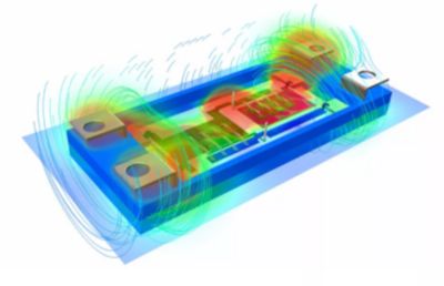 fem-simulation-of-the-magnetic-field-inside-a-power-module