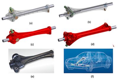 The servo-assisted steering system developed by thyssenkrupp Presta.