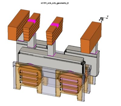 example inverter cell layout