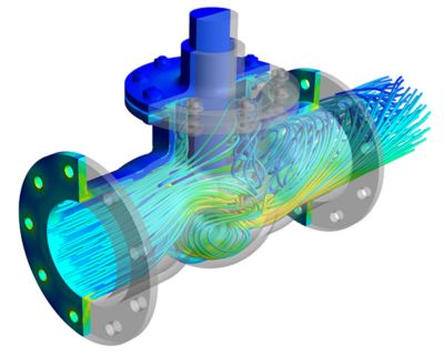 Fluent simulation