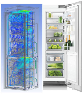 Fisher & Paykel refrigerator simulation