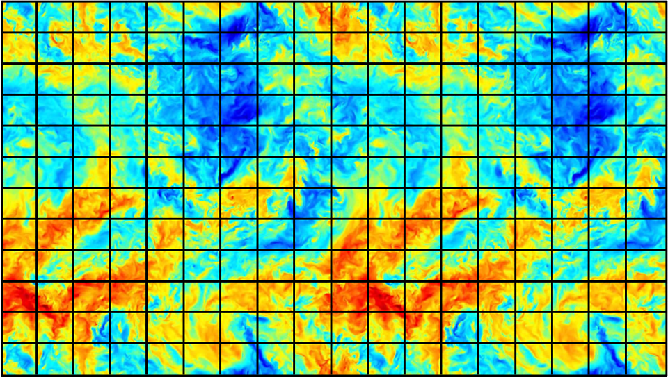 Discretize the domain into the desired mesh size