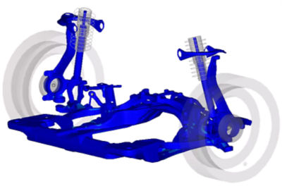 Webinar: Accelerate Automotive Suspension Design with Ansys Motion