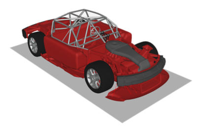 After more than 5,000 Ansys LS-DYNA crash test simulations, it took only two physical crash tests to verify and validate that the design was safe. 