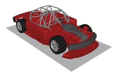 经过5000多次Ansys LS-DYNA碰万博撞测试模拟，仅用了两次物理碰撞测试就验证了设计的安全性。