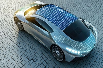 Solar powered car