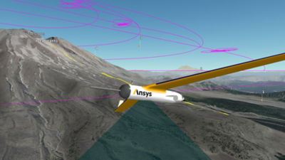 Ansys航空機シミュレーション