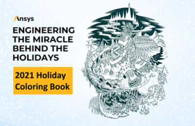 Ansys 2021 Holiday Landing Page