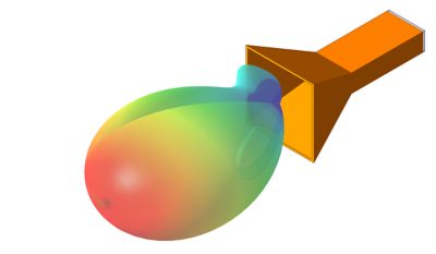 Horn antenna simulation