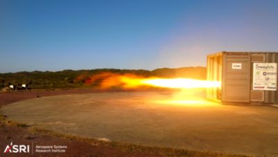 hot fire test