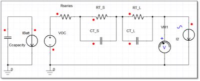 Battery ECM schematic