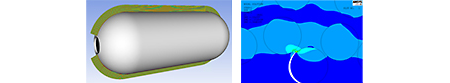 A cryogenic liquid/compressed hydrogen tank design using Ansys Composite PrepPost and embrittle/crack analysis in Ansys Mechanical