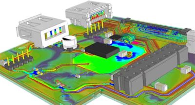 Electromagnetic simulation in IoT Embedded system