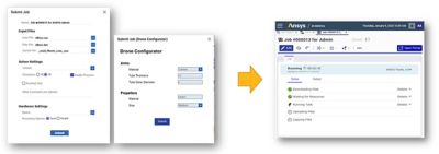 With Ansys Minerva, you can very easily streamline HPC job submission with web-based submission and monitoring. 