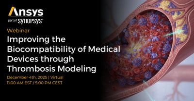 OpenGraph Images (THUMBNAIL) - Improving the Biocompatibility of Medical Devices through Thrombosis Modeling - Thumbnail