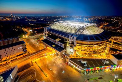 The Johan Cruijff ArenA stadium in the Netherlands