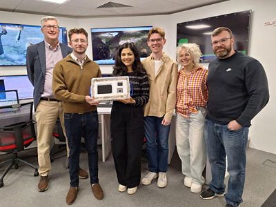 The Jovian 1 satellite. Image courtesy of Surrey NanoSystems