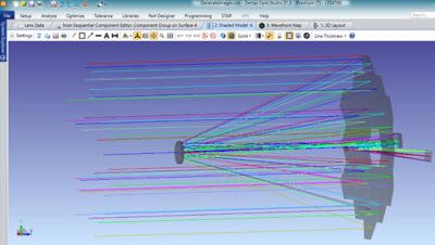 JWST望远镜模型在Ansys Zemax光学工作室