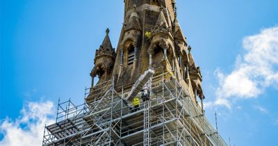 Kewazo liftbot at church