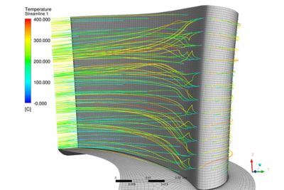 Laminar flow turbine blade