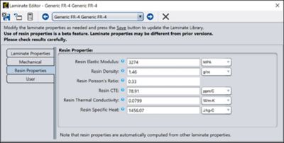 Laminate editor updates