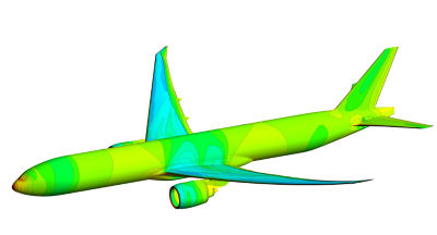 Simulation of airplane