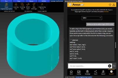2025 R2 Lumerical Multiphysics Ansys Engineering Copilot