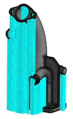 Manifold support structures