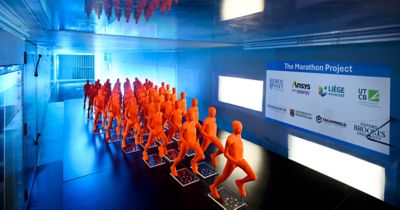 How Running Formations Reduce Drag, Save Energy, and Improve Times