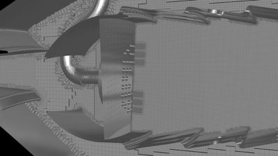 Generic hydrogen gas turbine combustor model