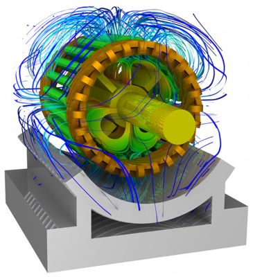 Maxwell simulation