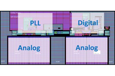 Mixed signal integrated circuit