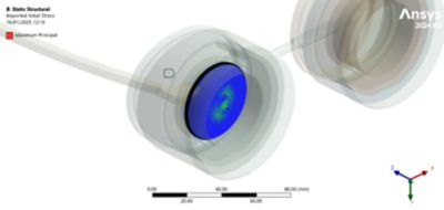 Moldex3d residual stress