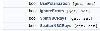 Using ZOS-API, a property can be used to define the settings of a non-sequential raytrace