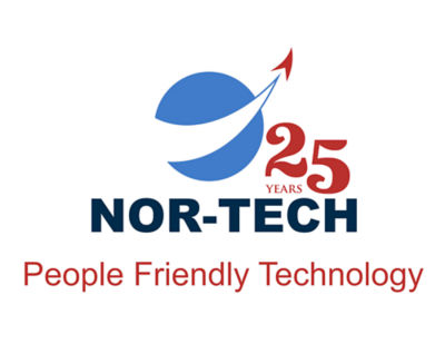 NOR-TECH 25th Anniversary Logo