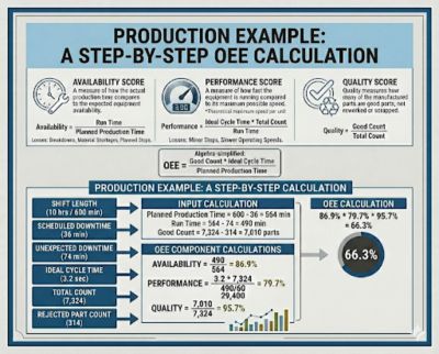 production example oee
