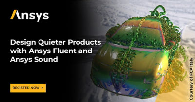 Design Quieter Products with Ansys Fluent and Ansys Sound