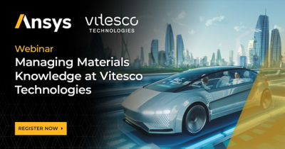 Webinar: Managing Materials Knowledge at Vitesco Technologies